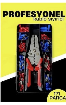 Otomatik Kablo Sıyırıcı Ve Krimp Pensesi Awg 10-22, Elektrikçi Seti 722482