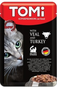 Tomi - 282 - Kedi Dana & Hindi Pouch - Glblseme - Mama 100gr Tomi - 282 - Kedi Dana & Hindi Pouch - Glblseme - Mama 100gr