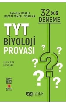 Nitelik Yks Tyt Biyoloji Provası 32 X 6 Deneme Yeni Nitelik Yks Tyt Biyoloji Provası 32 X 6 Deneme Yeni