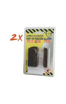 Lorex Lr-4222Ck Kahverengi Kapı Pencere Alarmı - 2Li Set Lorex Lr-4222Ck Kahverengi Kapı Pencere Alarmı - 2Li Set