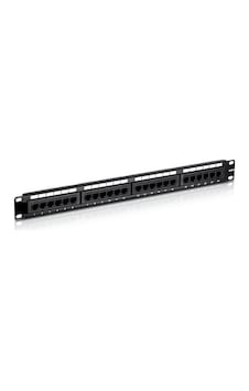 Ods 1U 24Port Cat6 Utp Bakır Patch Panel U-P24Utp