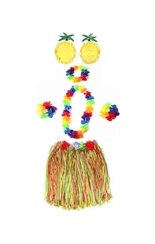 Yetişkin Ve Çocuk Uyumlu Luau Aloha Hawaii Rengarenk 40 Cm Etek Ananas Şekilli Gözlük Hawaii Kolye R " Yetişkin Ve Çocuk Uyumlu Luau Aloha Hawaii Rengarenk 40 Cm Etek Ananas Şekilli Gözlük Hawaii Kolye R "