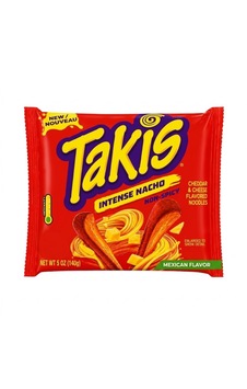 Takis Intense Nacho - Cheddar & Cheese Flavored Noodles 140g