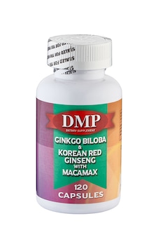 Dmp Ginkgo Biloba Plus Korean Red Ginseng With Macamax 120 Kaps. Dmp Ginkgo Biloba Plus Korean Red Ginseng With Macamax 120 Kaps.