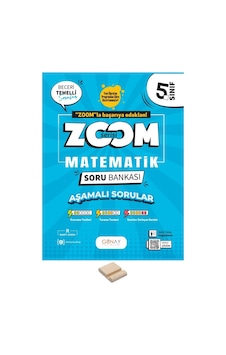 5. Sınıf Zoom Serisi Matematik Soru Bankası + Telefon Standı 5. Sınıf Zoom Serisi Matematik Soru Bankası + Telefon Standı