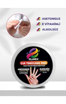 Elinex E-vitaminli Oje Temizleme Pedi