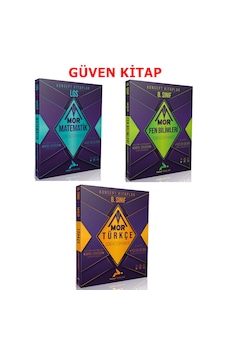 Paraf Yayınları 8.sınıf Lgs Mor Matematik Fen Türkçe Soru Bankası Seti Paraf Yayınları 8.sınıf Lgs Mor Matematik Fen Türkçe Soru Bankası Seti
