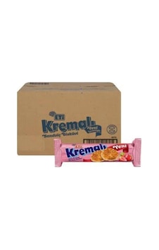 Eti Kremalı Çilekli 61 G X 24 Adet Eti Kremalı Çilekli 61 G X 24 Adet