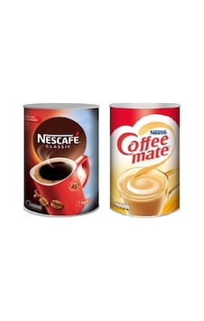 Nescafe Classic Kahve Teneke Kutu 1000 G Coffee Mate Kahve Kreması 2 KG Nescafe Classic Kahve Teneke Kutu 1000 G Coffee Mate Kahve Kreması 2 KG