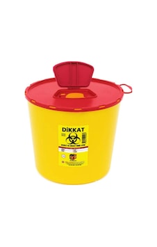 Telkar Tıbbi Atık Kutusu - Tıbbi Atık Kovası 5 Litre 5 Adet Telkar Tıbbi Atık Kutusu - Tıbbi Atık Kovası 5 Litre 5 Adet