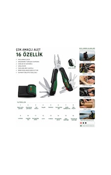 Bosch 1600a02z98 Çok Amaçlı Pense Seti - Çantalı, 16 Farklı Kullanım- 6'li Paket Diğer Bosch 1600a02z98 Çok Amaçlı Pense Seti - Çantalı, 16 Farklı Kullanım- 6'li Paket Diğer