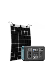Orbus 1200w Taşınabilir Güç Kaynağı Ve 110w Esnek Panel Orbus 1200w Taşınabilir Güç Kaynağı Ve 110w Esnek Panel