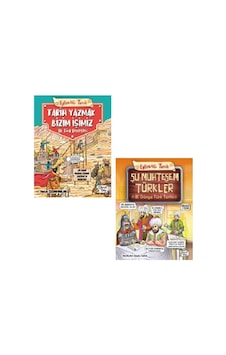 Eğlenceli Bilgi Tarih 2 Kitap Set / Tarih Yazmak Bizim İşimiz + Şu Muhteşem Türkler Eğlenceli Bilgi Tarih 2 Kitap Set / Tarih Yazmak Bizim İşimiz + Şu Muhteşem Türkler
