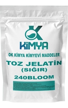 Ok Color Toz Jelatin %100 Saf - Sığır 240bloom 250 G
