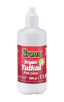 Brons Genel Amaçlı Beyaz Tutkal 100 Gram Brons Genel Amaçlı Beyaz Tutkal 100 Gram