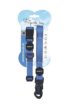 M-pets Gentle Köpek Boyun Tasması Ve Gezdirme Kayışı Seti Mavi M M-pets Gentle Köpek Boyun Tasması Ve Gezdirme Kayışı Seti Mavi M