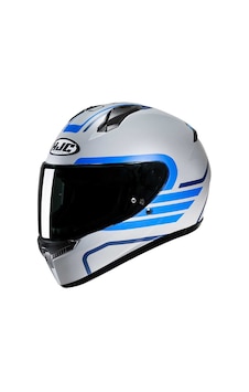 Hjc C10 Lito MC2SF Kask Açık Gri - Mavi Hjc C10 Lito MC2SF Kask Açık Gri - Mavi