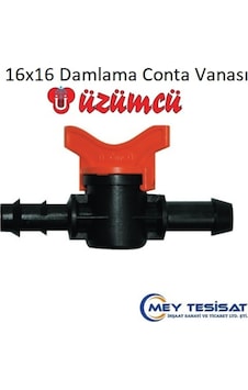 Damlama Conta Vana 16X16 Üzümcü ( Paket Seçiniz ) Damlama Conta Vana 16X16 Üzümcü ( Paket Seçiniz )