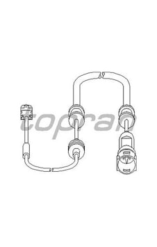 TOPRAN 206946001 Balata İkaz Kablosu Ön (Opel : Vectra C 02-/ Vectra C Gts 02-) Sıgnum 03-) TOPRAN 206946001 Balata İkaz Kablosu Ön (Opel : Vectra C 02-/ Vectra C Gts 02-) Sıgnum 03-)