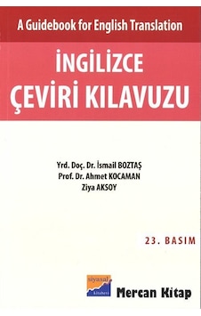 İngilizce Çeviri Kılavuzu + Ek Cevap Kitapçığı İngilizce Çeviri Kılavuzu + Ek Cevap Kitapçığı