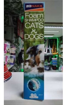 Zonaks Okyanus Esintisi Kedi & Köpekler İçin Köpük Şampuan 250 ML