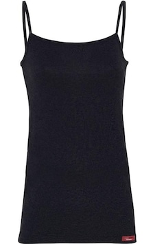 Blackspade 1261 Bayan Siyah İnce Askılı Thermal Atlet
