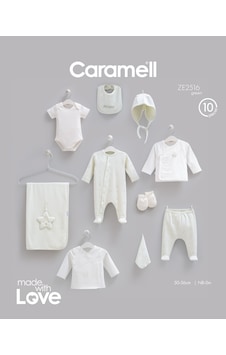 Caramell Teddy Bear 10 Parça Hastane Çıkışı Zıbın Seti Yeşil renkli Caramell Teddy Bear 10 Parça Hastane Çıkışı Zıbın Seti Yeşil renkli