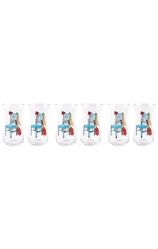 Anason İşleri Nazenin Rakı Bardağı İnce Belli 6'lı Set Anason İşleri Nazenin Rakı Bardağı İnce Belli 6'lı Set