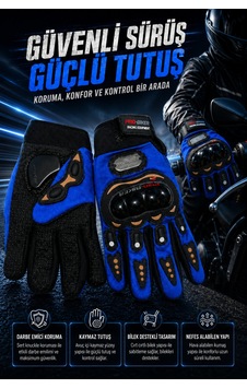 Probiker Kemik Korumalı Motosiklet Eldiveni Kaymaz Tutuşlu Bilek Destekli Motor Sürüş Eldiveni - 914169102 Diğer Probiker Kemik Korumalı Motosiklet Eldiveni Kaymaz Tutuşlu Bilek Destekli Motor Sürüş Eldiveni - 914169102 Diğer
