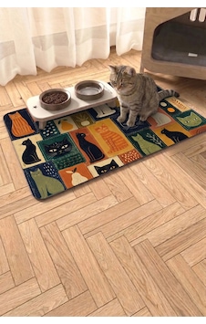 Matgo Pati Kedi Köpek Beslenme Matı 50x70cm Kedi Kolajı Su Geçirmez Kaymaz Mama Kabı Altlığı Paspası Matgo Pati Kedi Köpek Beslenme Matı 50x70cm Kedi Kolajı Su Geçirmez Kaymaz Mama Kabı Altlığı Paspası