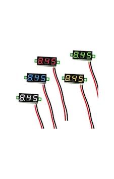 Mini Voltaj Göstergesi 2.5v - 30v Voltmetre Mini Voltmetre