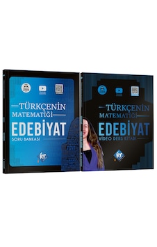 Türkçenin Matematiği 55 Günde AYT Edebiyat Kampı Video Ders Kitabı ve Soru Bankası Seti