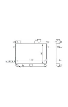 Radyatör M131 Em-ym 470x292x34 3 Depomıx - 63 Sıra Süper