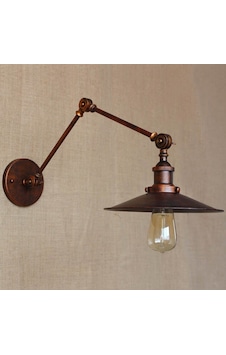 Riolight Retro Bakır Üç Mafsallı Hareketli Başlık Metal Aplik Şap Bakır Riolight Retro Bakır Üç Mafsallı Hareketli Başlık Metal Aplik Şap Bakır