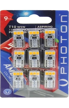 Photon T10 PH7010 W5W Led Modül Blister Turuncu Amber Photon T10 PH7010 W5W Led Modül Blister Turuncu Amber