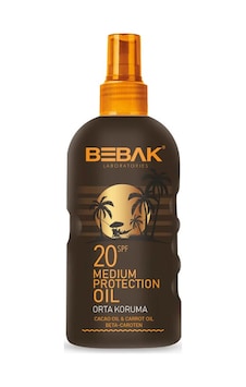 Bebak Spf20+ Etkili Bronzlaştırıcı Yağ 150 Ml