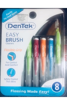 Dentek İnce Yüzeyli Arayüz Fırçası 8'li
