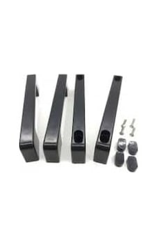 Yapı Cam Duşakabin Kare Kulp 140mm 150mm Veya 160 Mm 2 Kapaklık Siyah Yapı Cam Duşakabin Kare Kulp 140mm 150mm Veya 160 Mm 2 Kapaklık Siyah