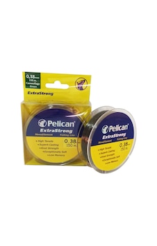 Pelican Extra Strong 0,28mm 600mt Koyu Yeşil Misina Pelican Extra Strong 0,28mm 600mt Koyu Yeşil Misina
