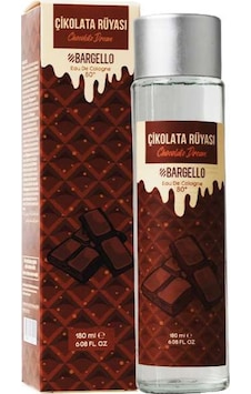 Bargello 80 Derece Çikolata Rüyası EDC Kolonya Cam Şişe 180 ML Bargello 80 Derece Çikolata Rüyası EDC Kolonya Cam Şişe 180 ML