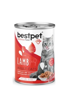 Yetişkin Kediler İçin, Taze Kuzu Parça Etli Ve Soslu Yaş Mama, 400 G X 12 Adet Yetişkin Kediler İçin, Taze Kuzu Parça Etli Ve Soslu Yaş Mama, 400 G X 12 Adet