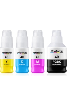 Canon Gı 40 G1420 G2420 G2460 G3420 G3460 Uyumlu Photoink 1 Set 4 Canon Gı 40 G1420 G2420 G2460 G3420 G3460 Uyumlu Photoink 1 Set 4