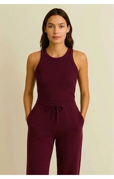 Bigümex Halter Yaka Atlet Ve Cepli Pantolonlu Takım Çok Renkli Bigümex Halter Yaka Atlet Ve Cepli Pantolonlu Takım Çok Renkli