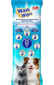 Bio Petactive Kedi Tüy Pati Temizleme Yıkama Mendili Havlusu 25'li Bio Petactive Kedi Tüy Pati Temizleme Yıkama Mendili Havlusu 25'li