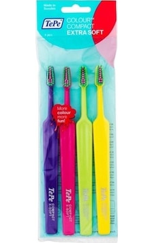 Tepe Colour Compact 4'lü Diş Fırçası Extra Soft Tepe Colour Compact 4'lü Diş Fırçası Extra Soft