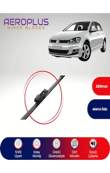 Aeroplus VW Golf 7 / 7.5 Arka Silecek 2012-2020 Aeroplus VW Golf 7 / 7.5 Arka Silecek 2012-2020