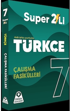 Örnek Akademi 7.sınıf Türkçe Çalışma Fasikülü Örnek Akademi 7.sınıf Türkçe Çalışma Fasikülü