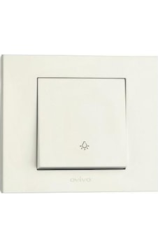 Ovivo Beyaz Light Anahtar Çerçeveli Ovivo Ovivo Beyaz Light Anahtar Çerçeveli Ovivo