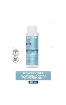Bioxcin Hydra Micellar Kusursuz Makyaj Temizleme Suyu 500 Ml, Hyaluronik Asit AloeVera Pantenol, Misel Su Bioxcin Hydra Micellar Kusursuz Makyaj Temizleme Suyu 500 Ml, Hyaluronik Asit AloeVera Pantenol, Misel Su