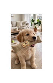 Kedi Köpek Hışırtılı Sesli Oyuncak Kadife Evcil Hayvan Oyun Oyuncağı Bej Kedi Köpek Hışırtılı Sesli Oyuncak Kadife Evcil Hayvan Oyun Oyuncağı Bej